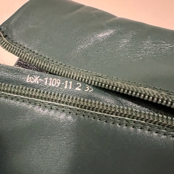 Paolo Conte Green Heeled Booties - Sz 35 - Picture 6 of 12